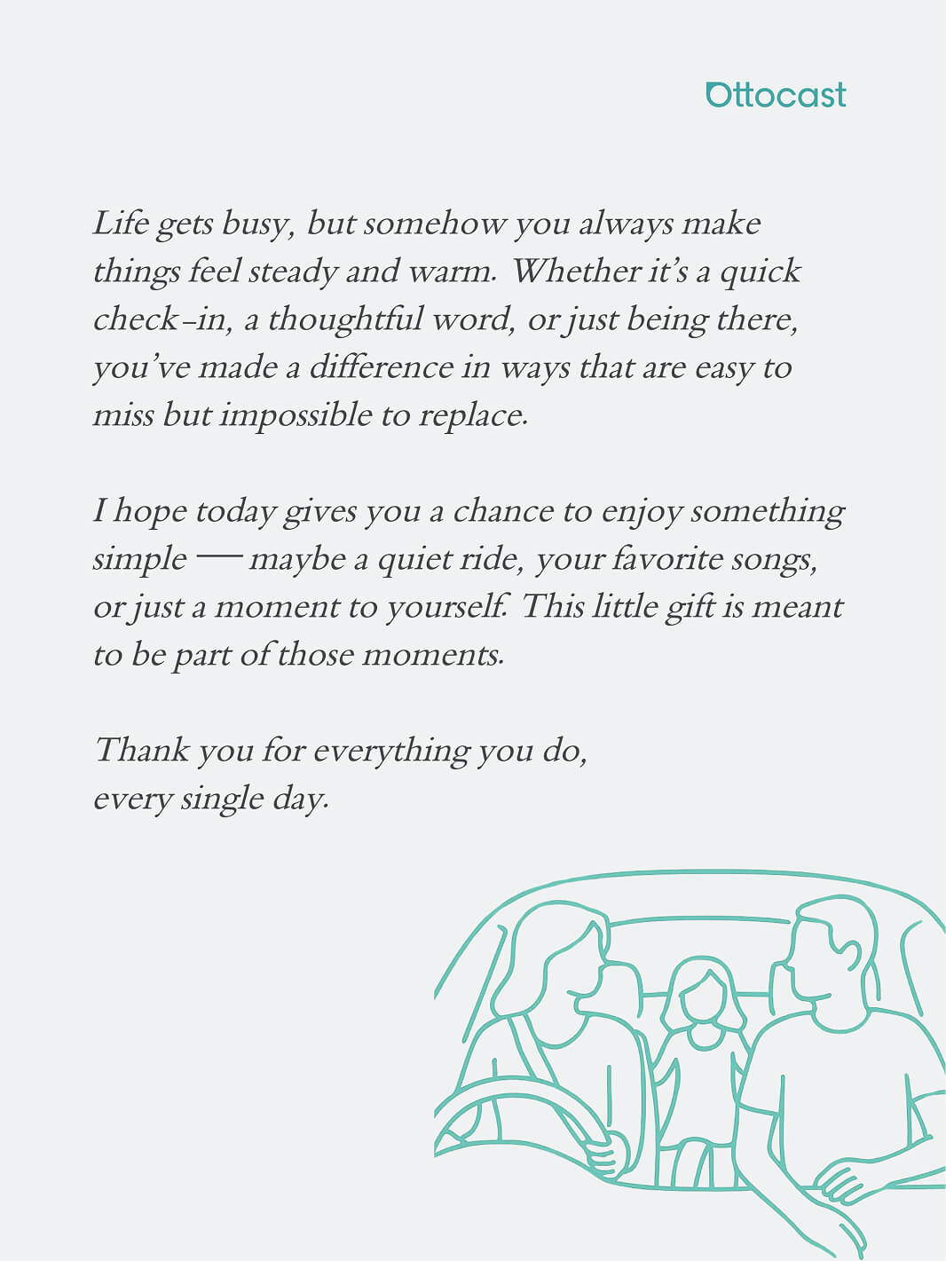 Mother’s Day Keepsake Card