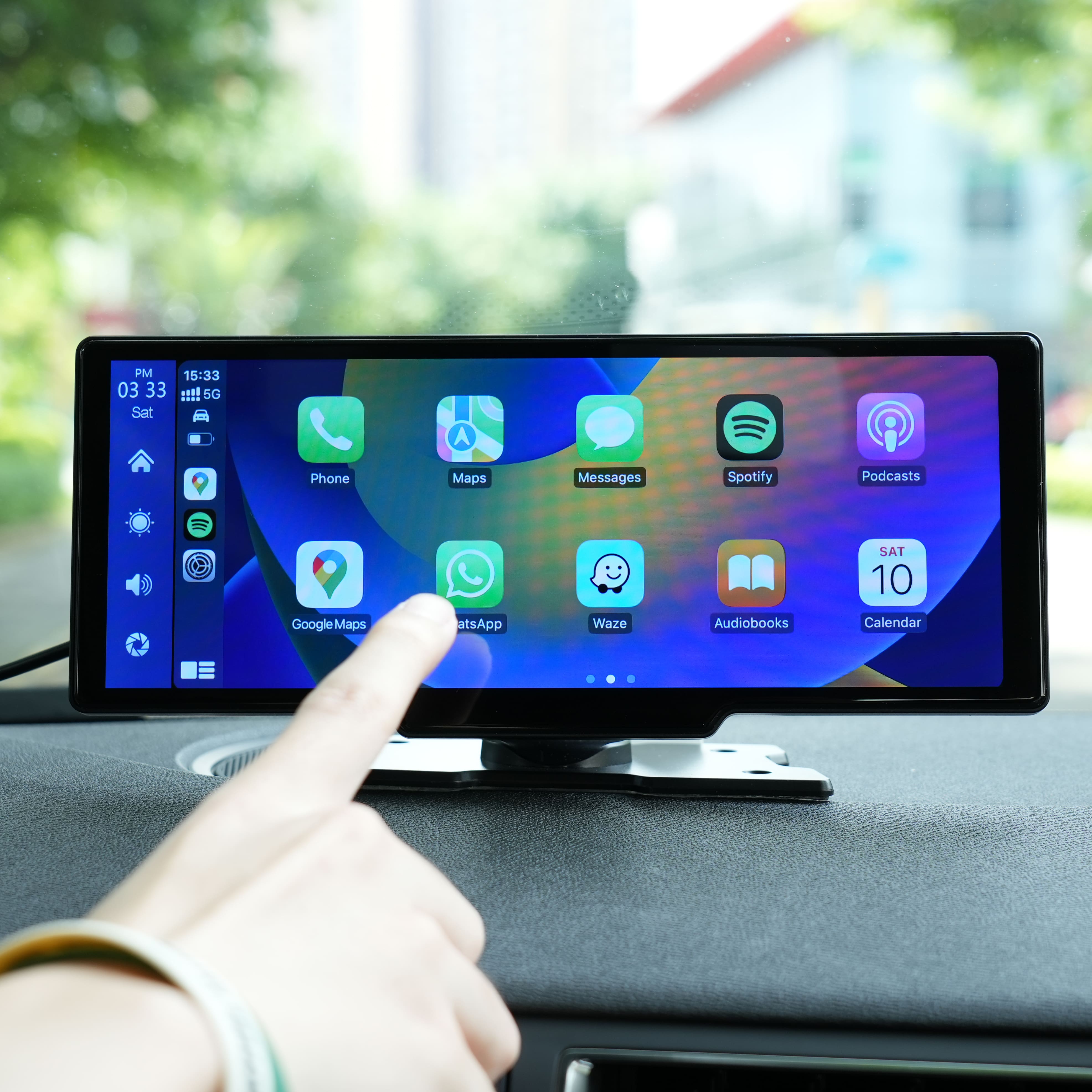 android auto portable screen
