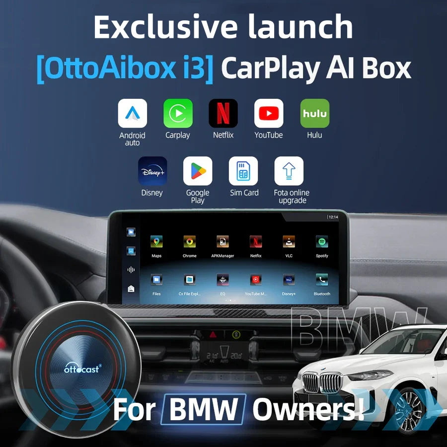 OttoAibox i3 BMW Carplay AI BOX