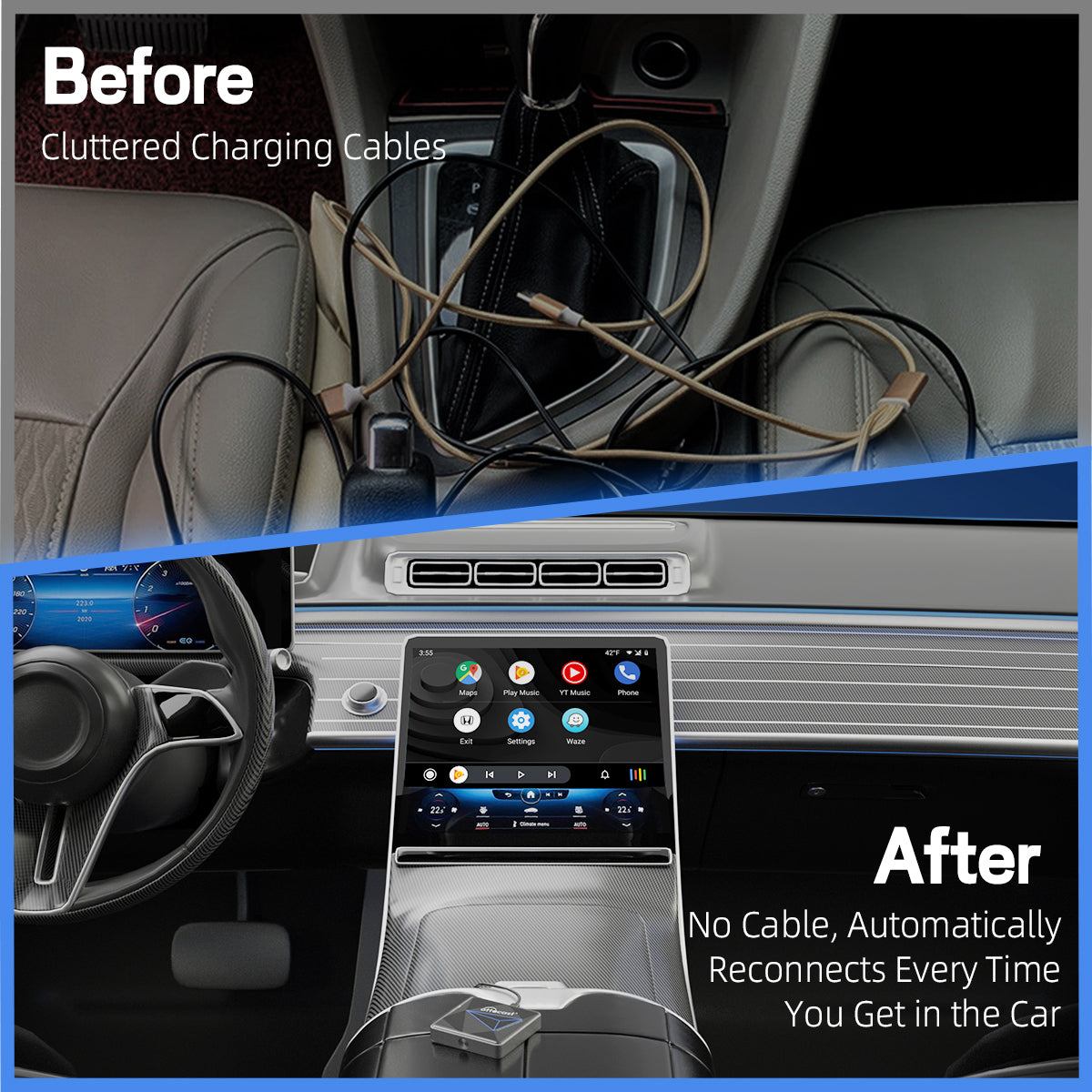 Adaptateur Sans Fil Android Auto A2Air Pro