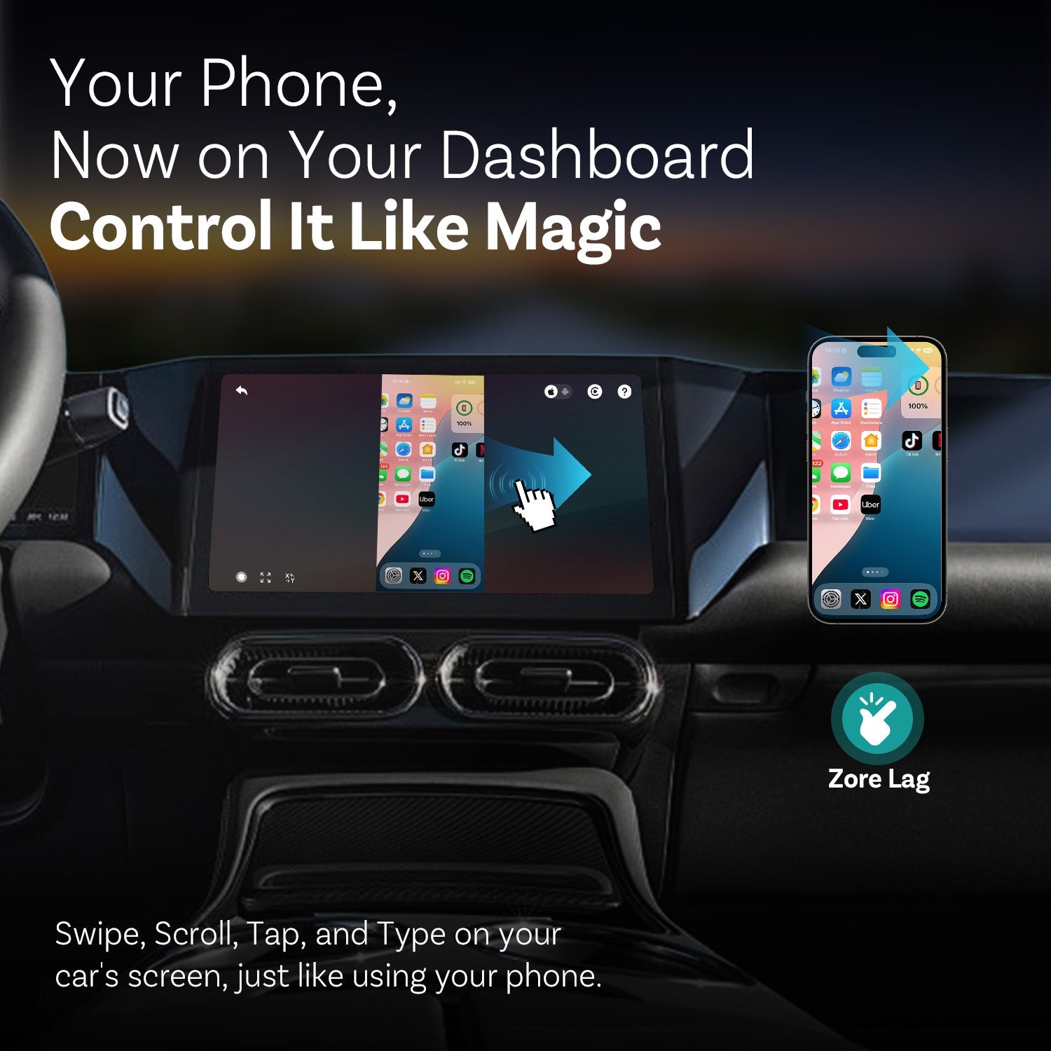Mirror Touch/Full Phone-to-Car Mirroring