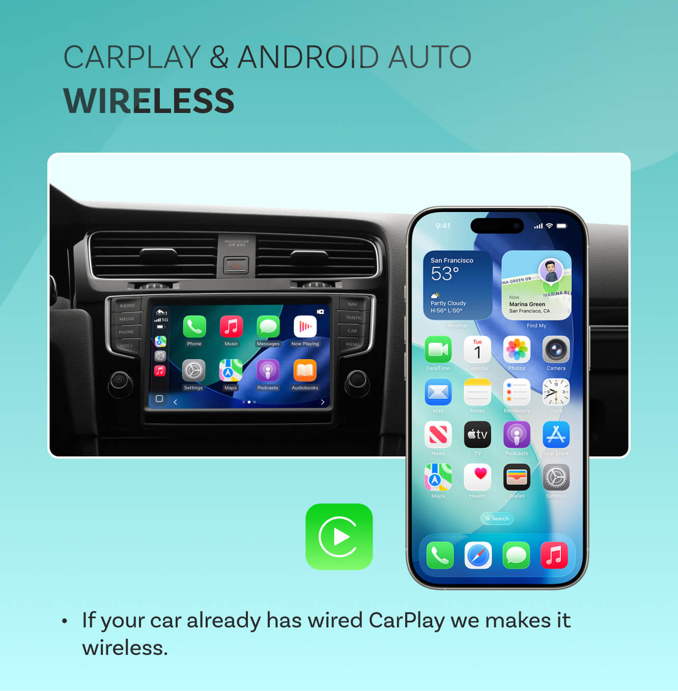 OttoSafe Cam Dash Cam 3-in-1 Adapter