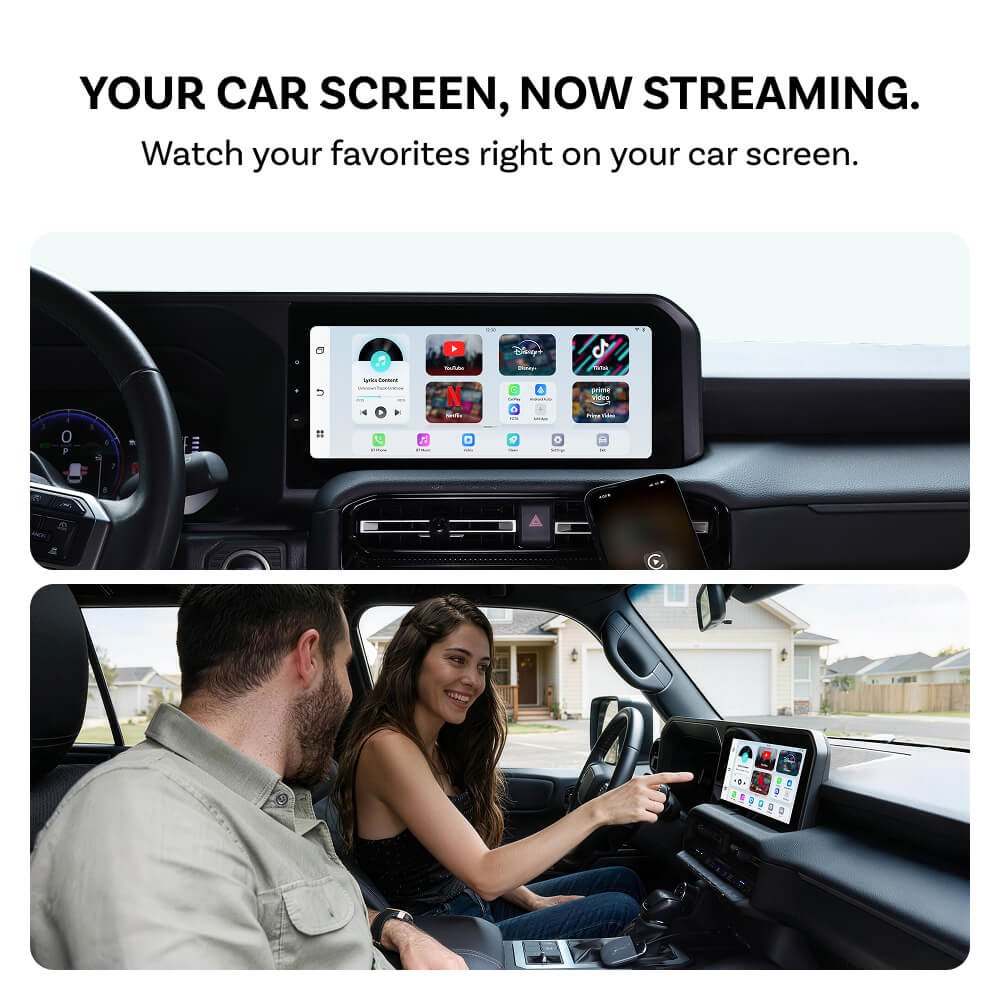 Play2Video X Wireless CarPlay/Android Auto All-in-1 Adapter