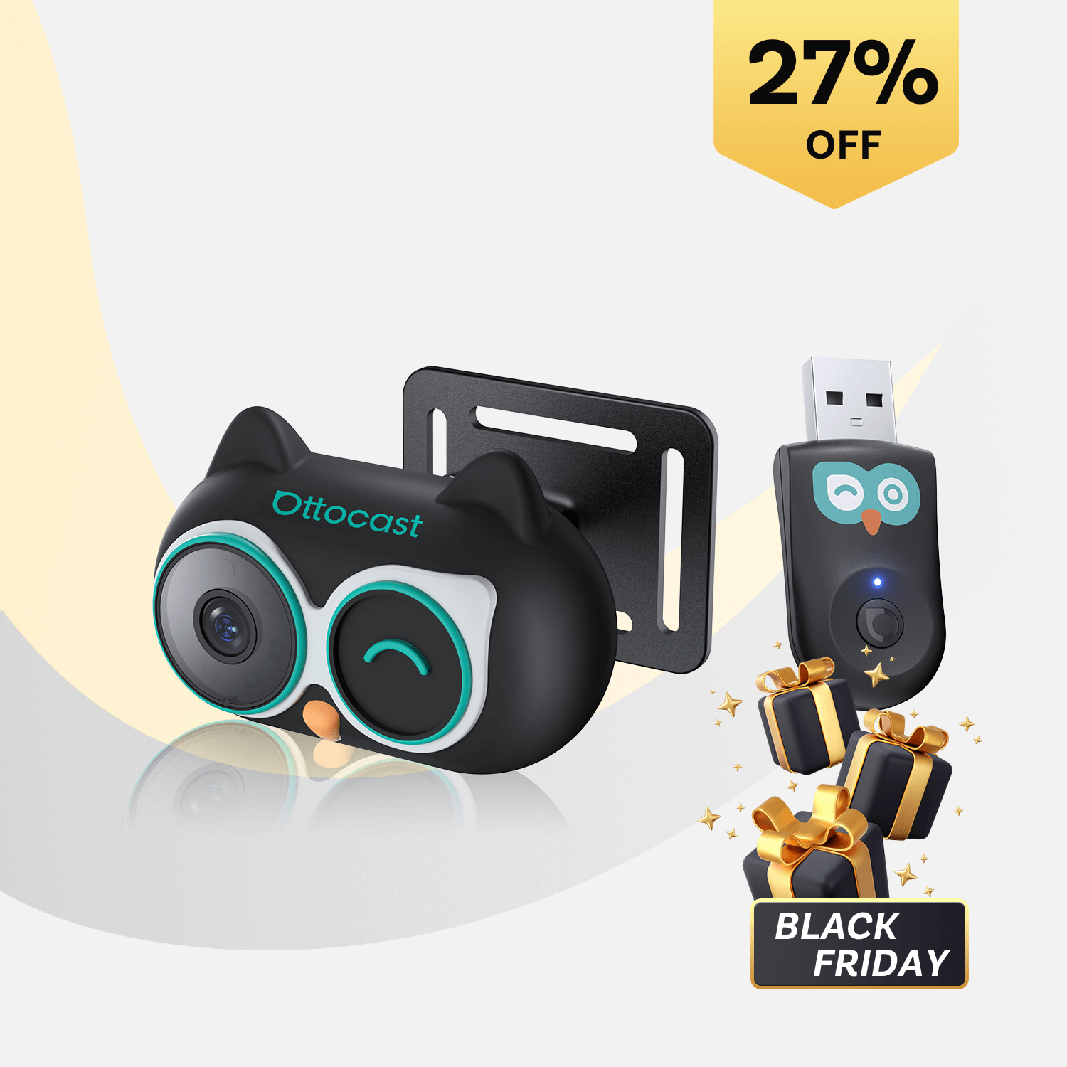 Cabin Care Car Adapter Wireless CarPlay and Real-time Monitoring