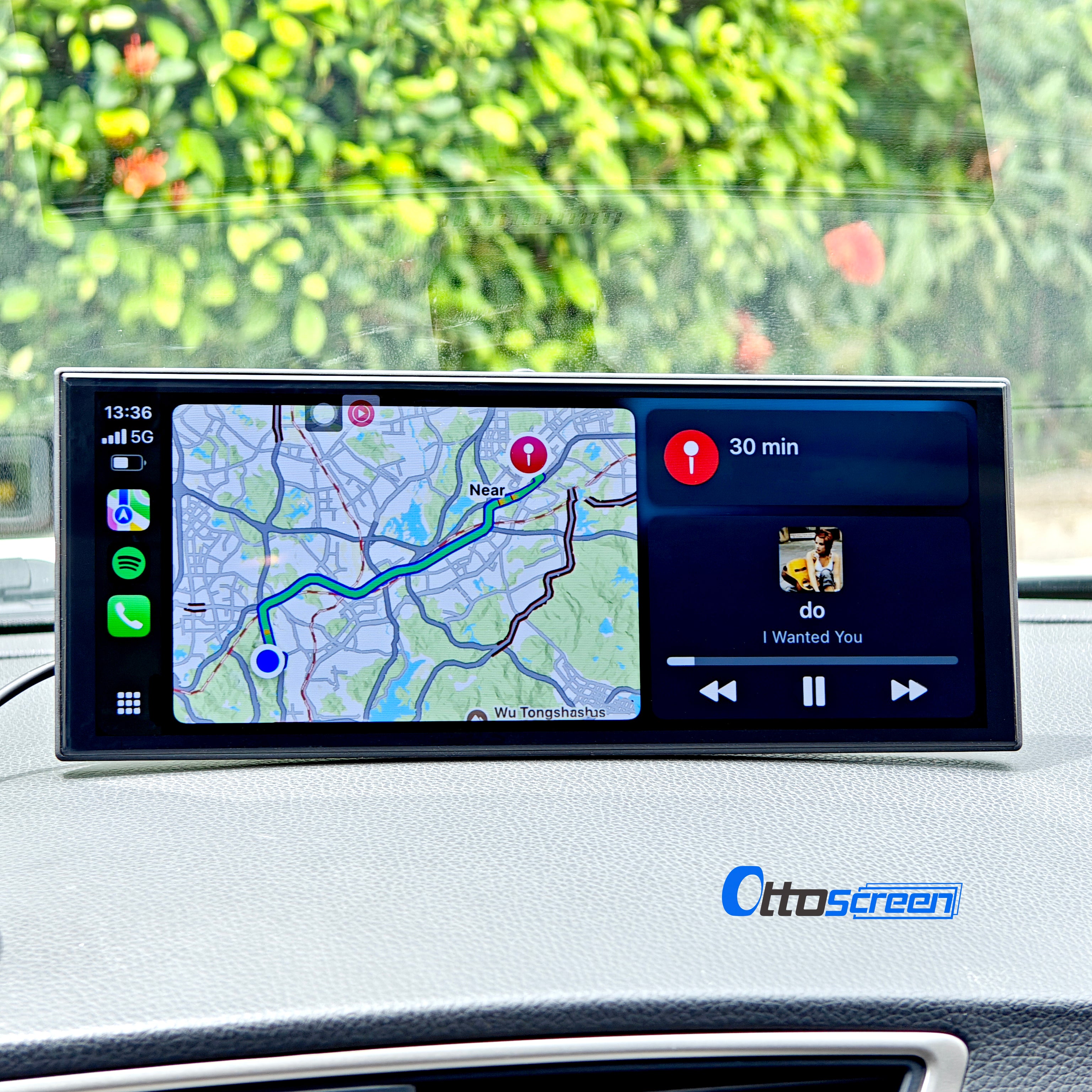 Pantalla portátil para automóvil ScreenFlow