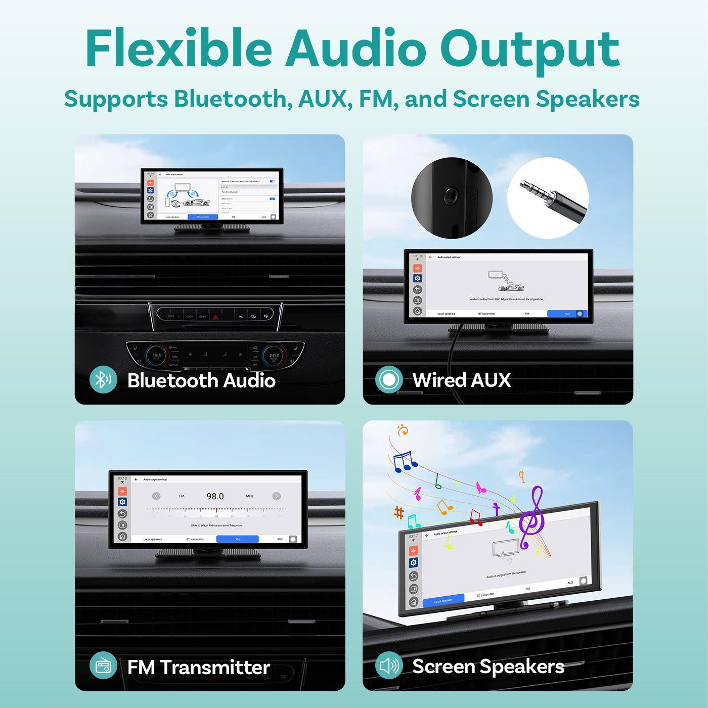 Écran portable ScreenFlow pour voiture