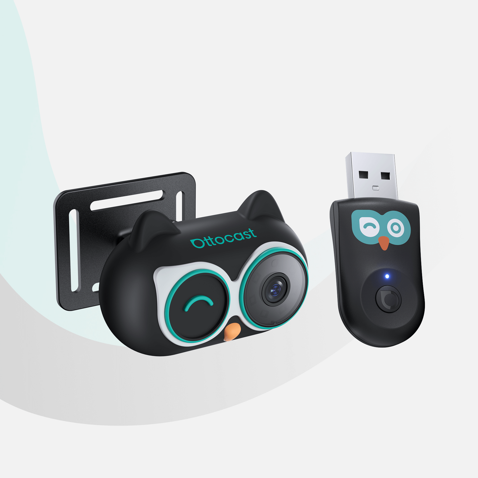 Adattatore per auto Cabin Care CarPlay wireless e monitoraggio in tempo reale