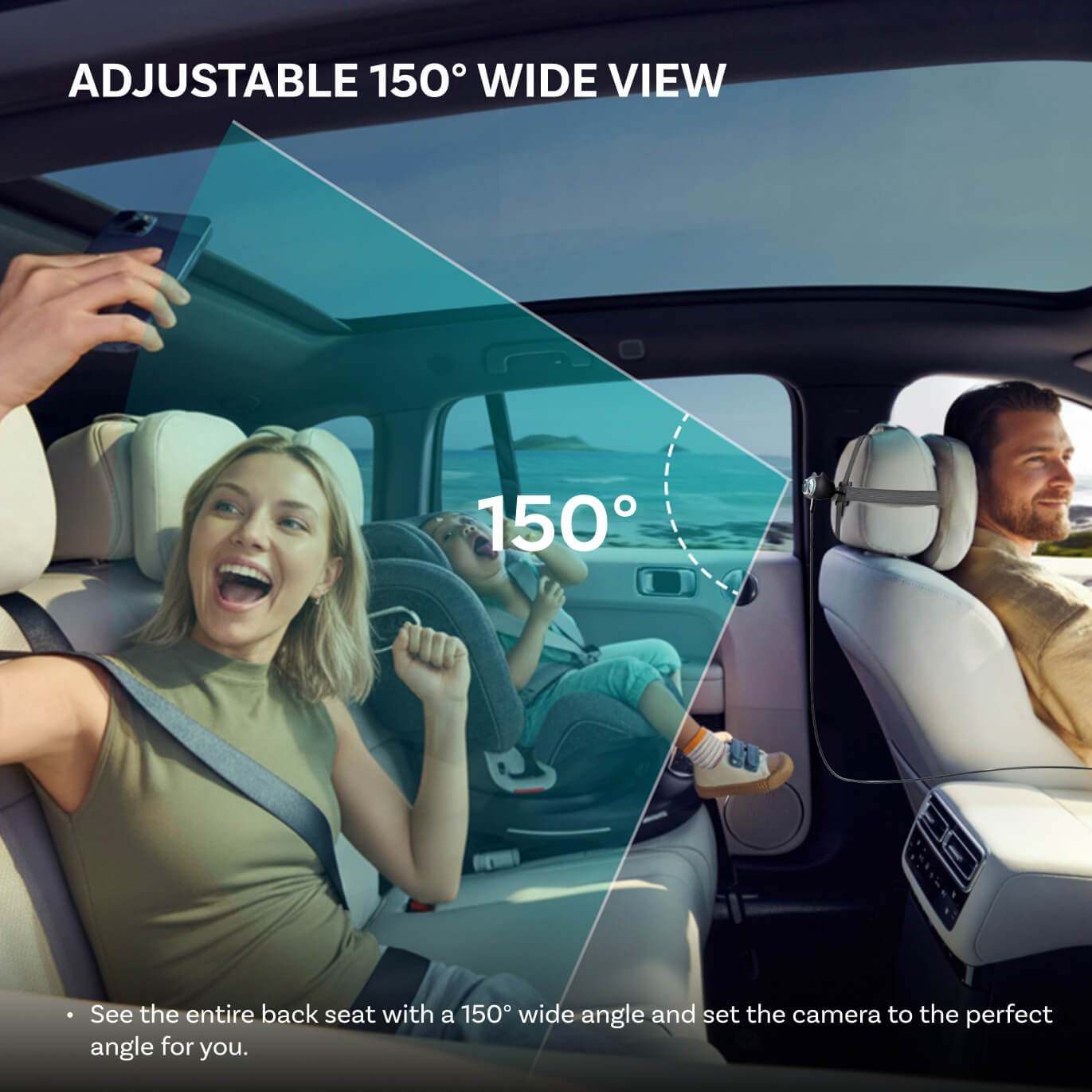 Adattatore per auto Cabin Care CarPlay wireless e monitoraggio in tempo reale