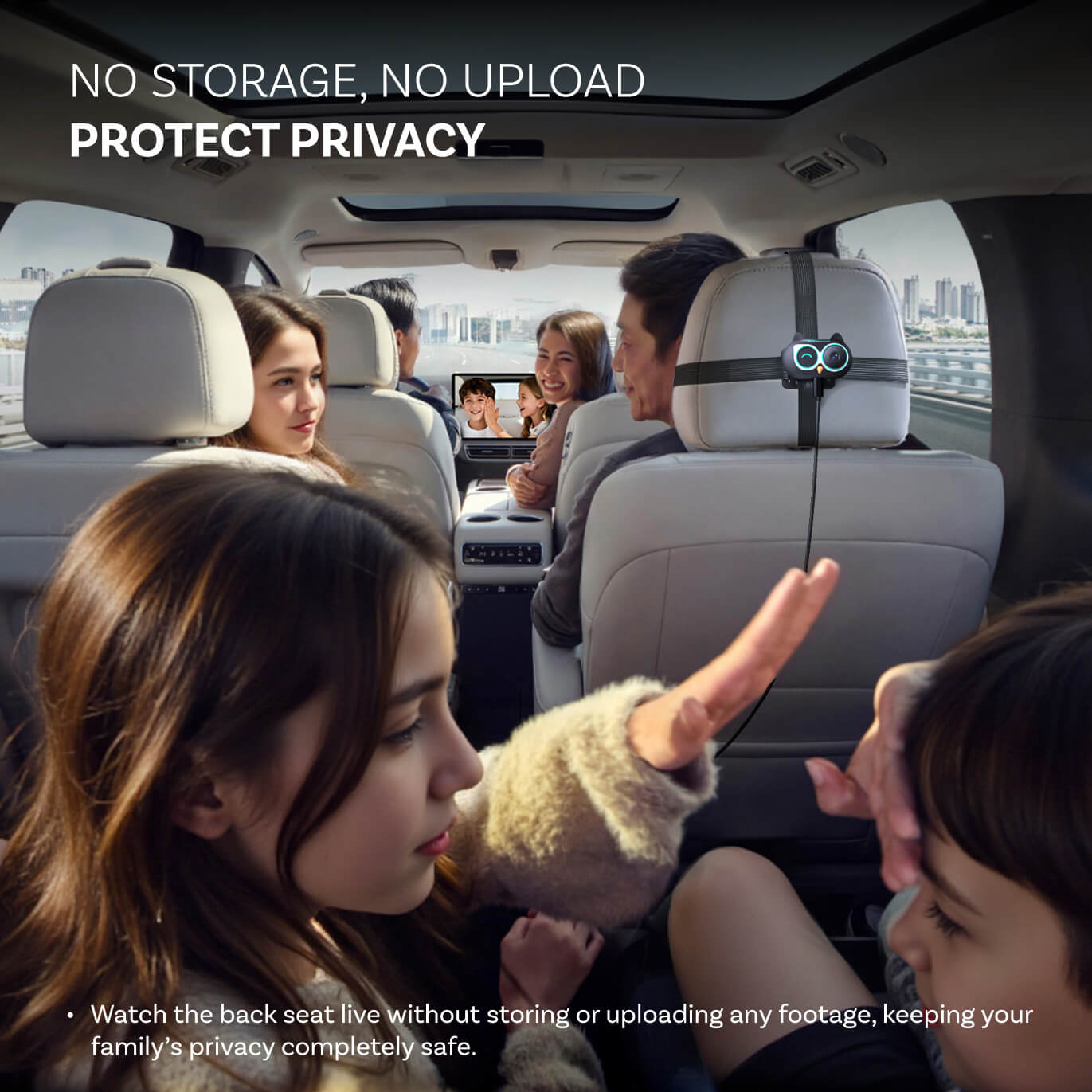 Adattatore per auto Cabin Care CarPlay wireless e monitoraggio in tempo reale