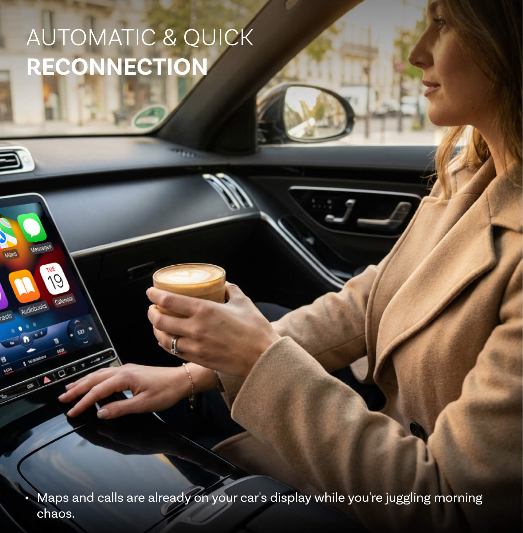 Mini Pico Wireless CarPlay/Android Auto