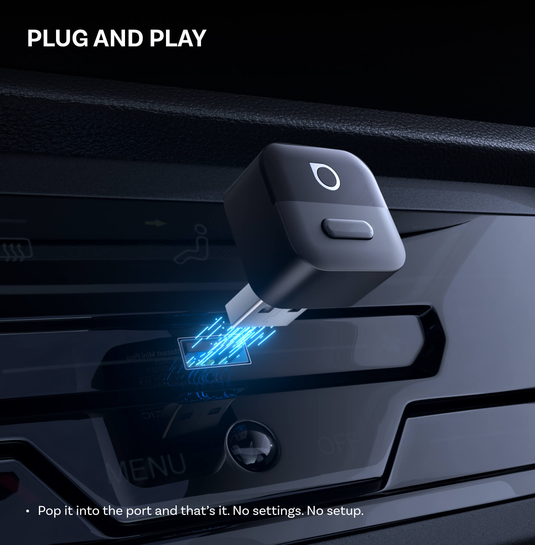 Mini Pico Wireless CarPlay/Android Auto