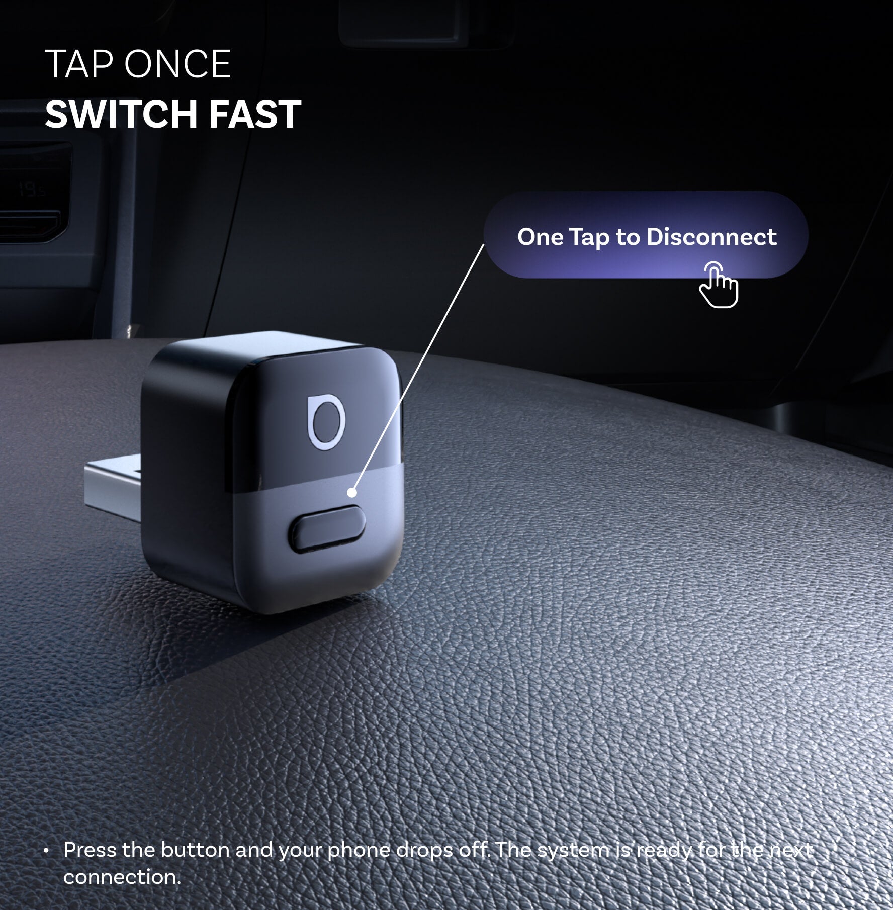 Mini Pico Wireless CarPlay/Android Auto