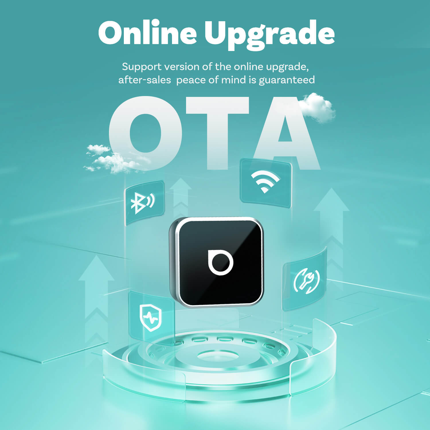 Ottocast Mini Cube 3.0 Kabelloser CarPlay/Android Auto Adapter