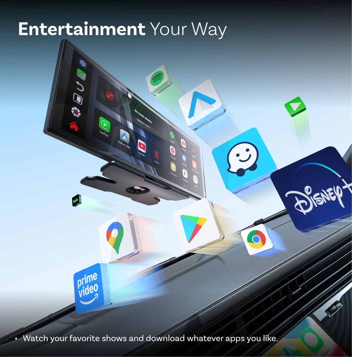 Ottoscreen AI Car Display Screen