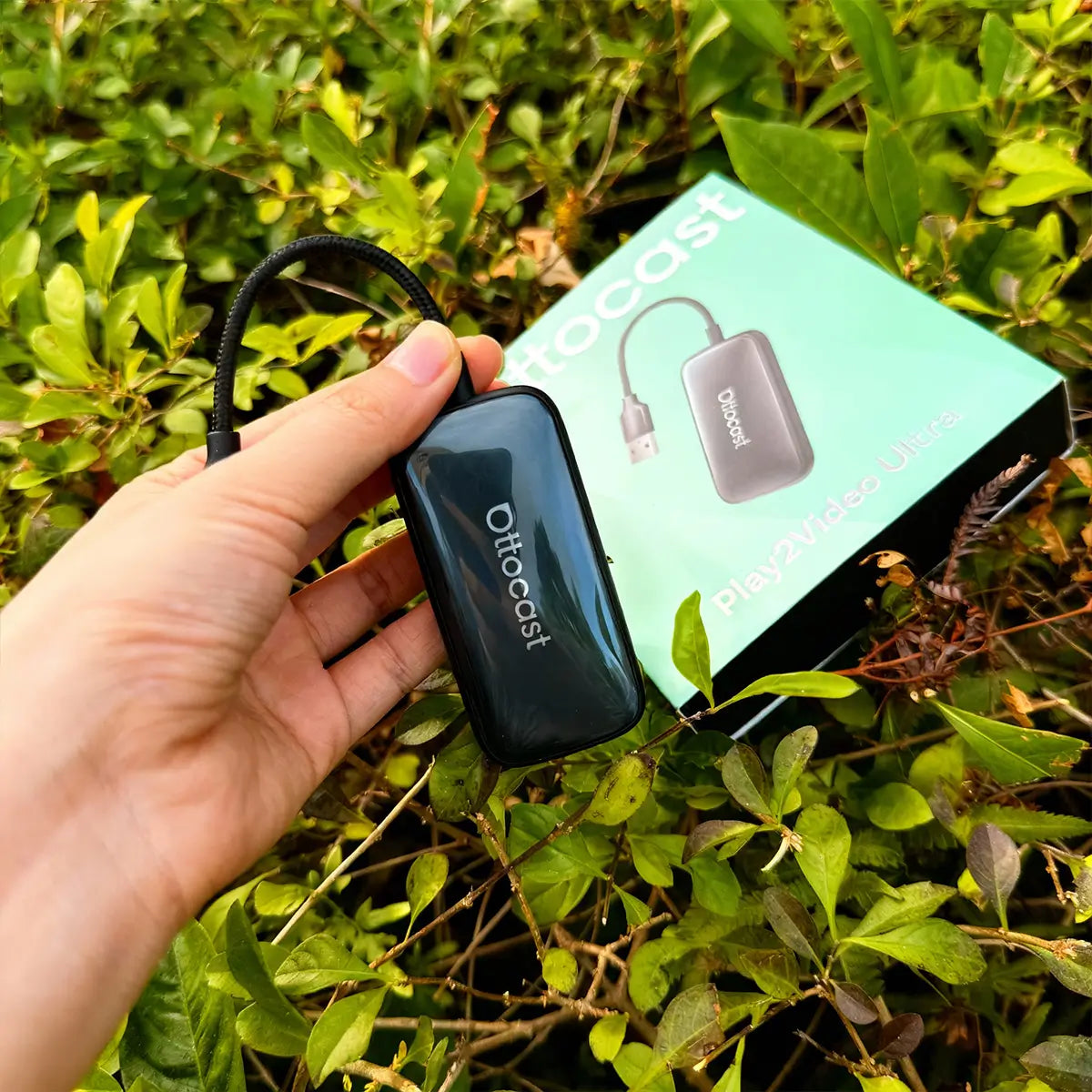 Ottocast® Play2Video Ultra- Netflix YouTube Prime video car box with wireless CarPlay/Android Auto