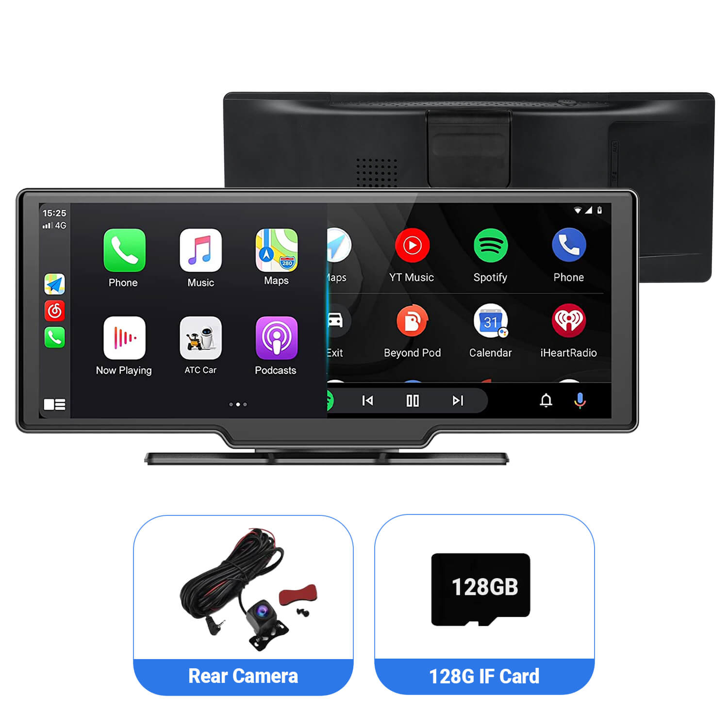 Ottoscreen Max Portable 10.26" Carplay/Android Auto Car Display Screen