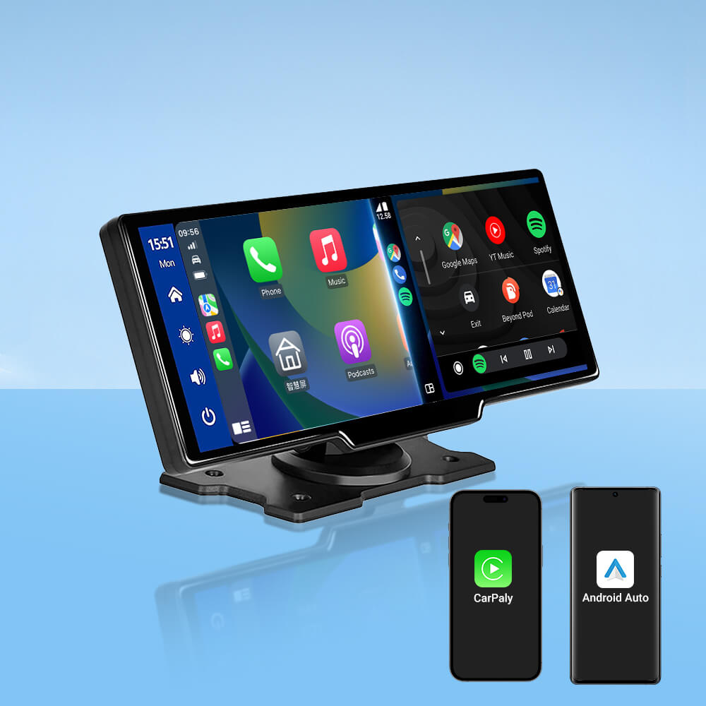 Ottoscreen Max Portable Apple Carplay & Android Auto Screen For Car wi –  ottoscreen