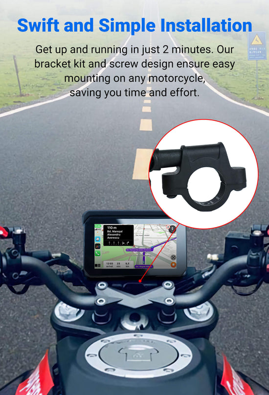 CarPlay Lite C5 SE Portable Motorcycle Wireless CarPlay/Android Auto S
