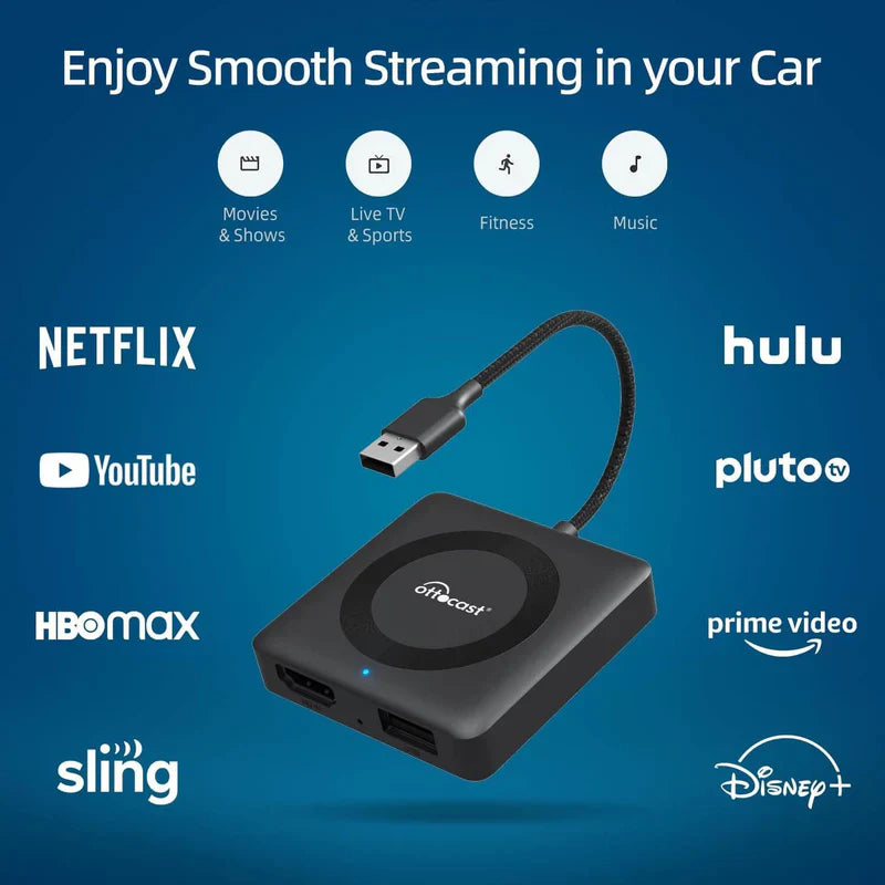 【NEW】Car TV Mate Pro- HDMI Multimedia & Wireless CarPlay Adapter