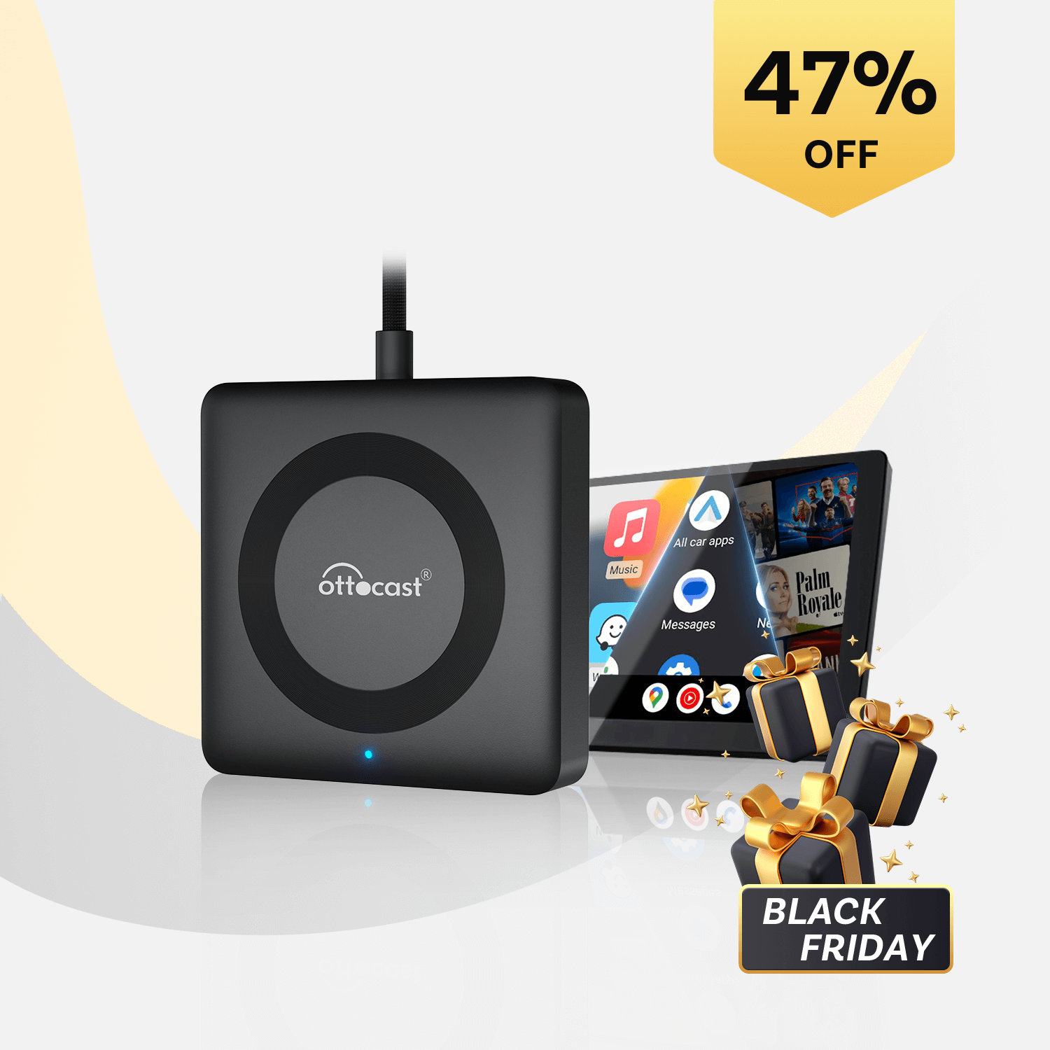 Car Tv Mate Pro Max - CarPlay wireless e Android Auto con HDMI Multimedia