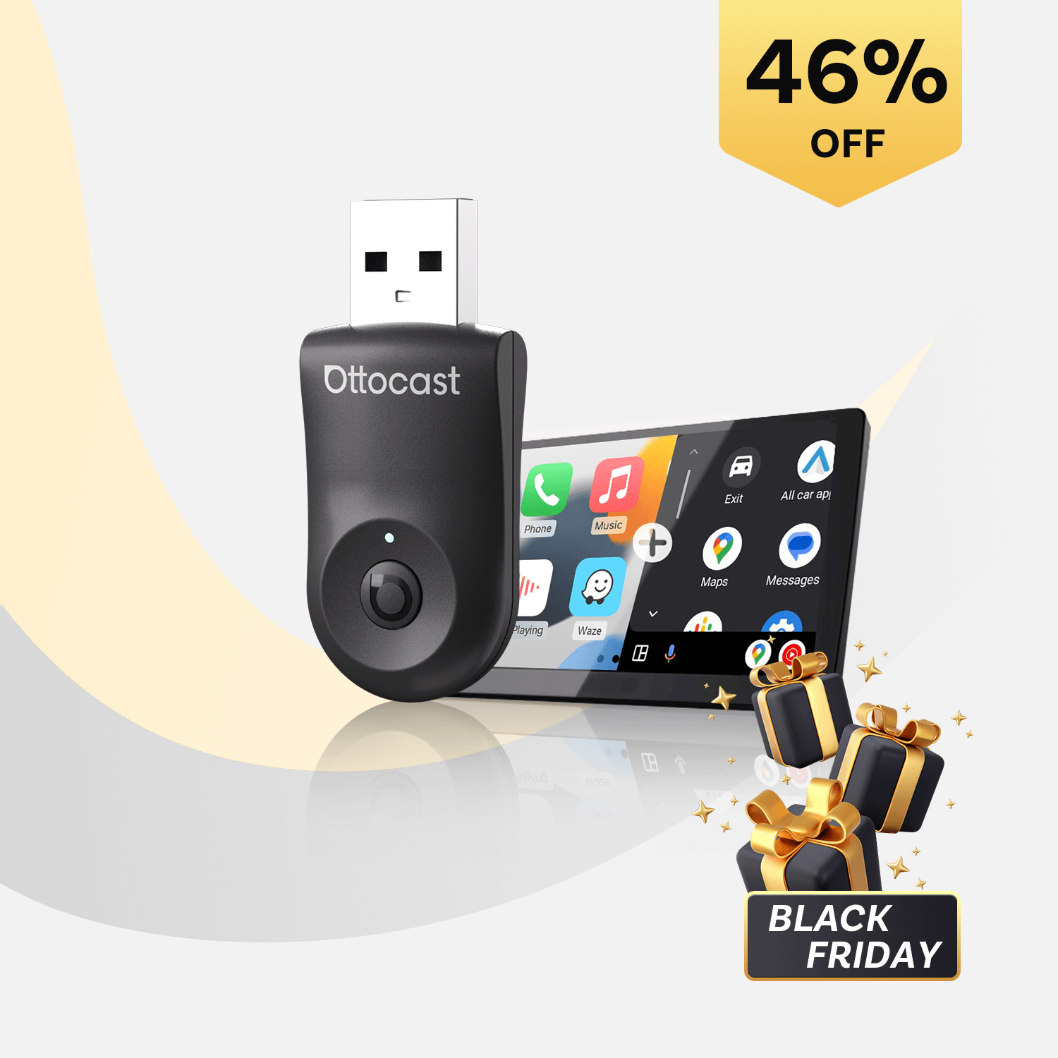 2025 Mini Wireless CarPlay/Android Auto Adapter