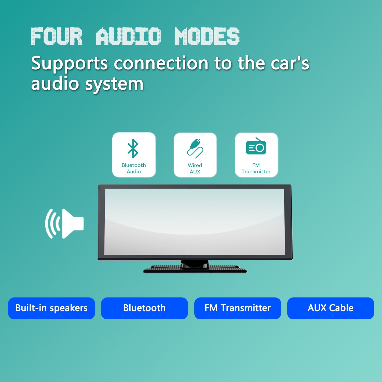Écran portable ScreenFlow pour voiture