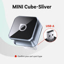 Mini Cube 3.0 Wireless CarPlay/Android Auto - USB-A / MINI Cube-Silver
