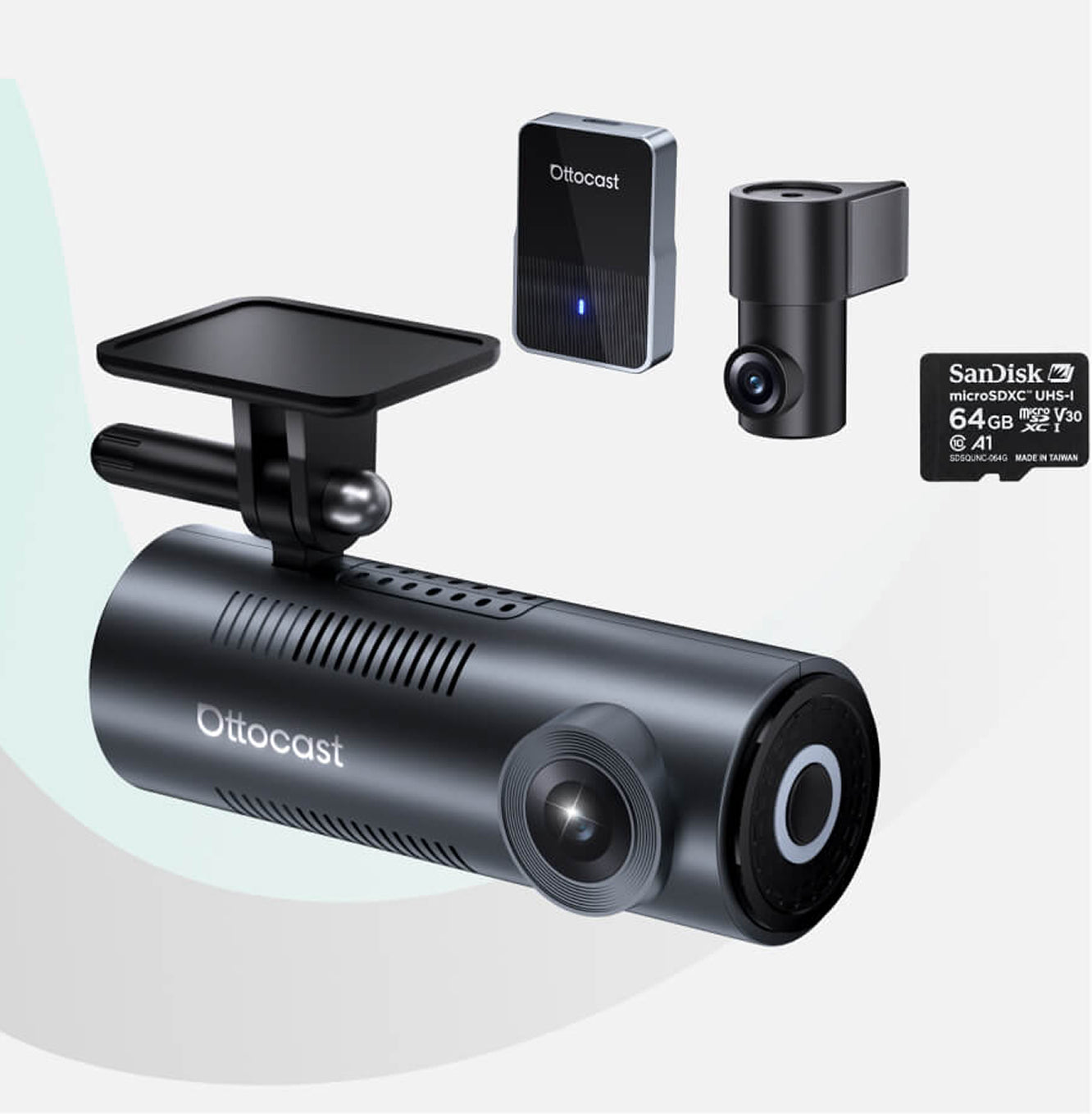 OttoSafe Cam -The World's First 3-in-1 Dash Cam Adapter