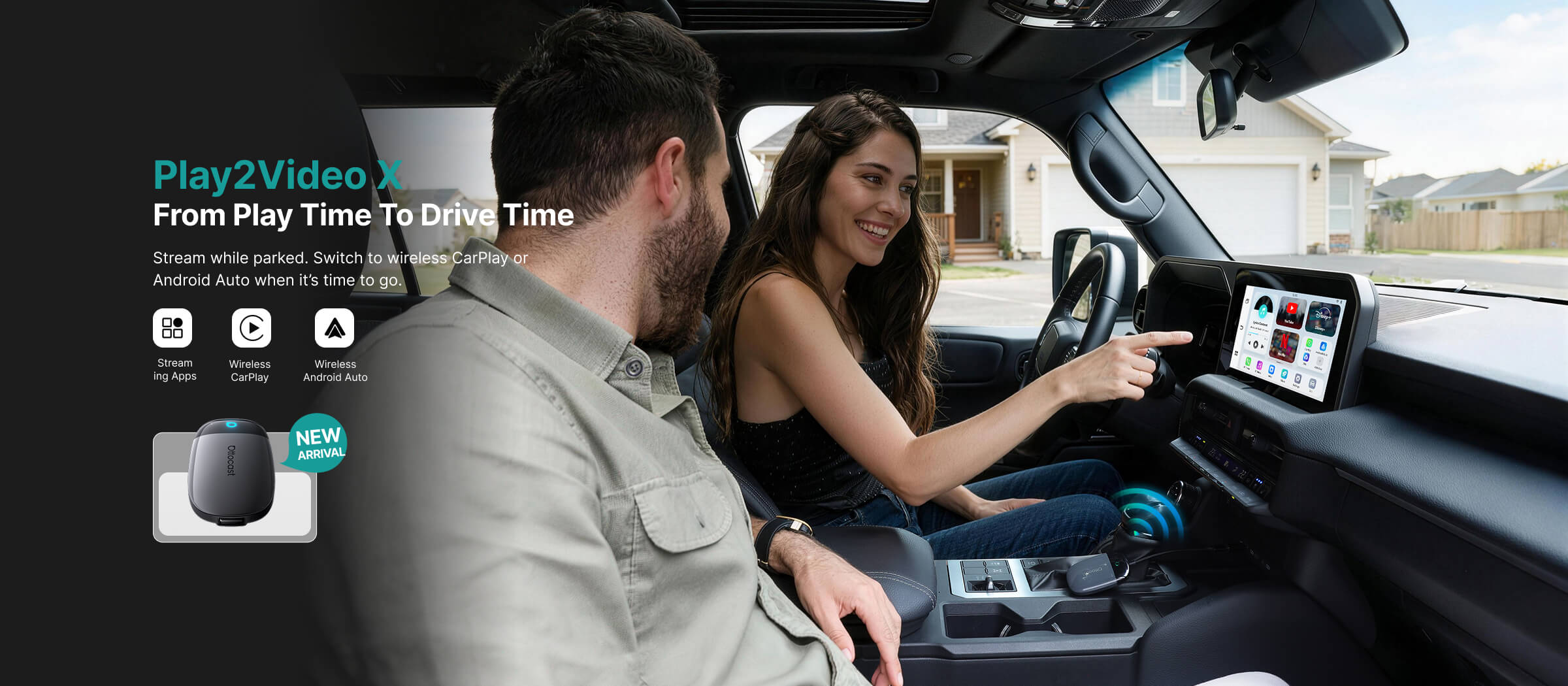 Ottoscreen | Portable CarPlay screens