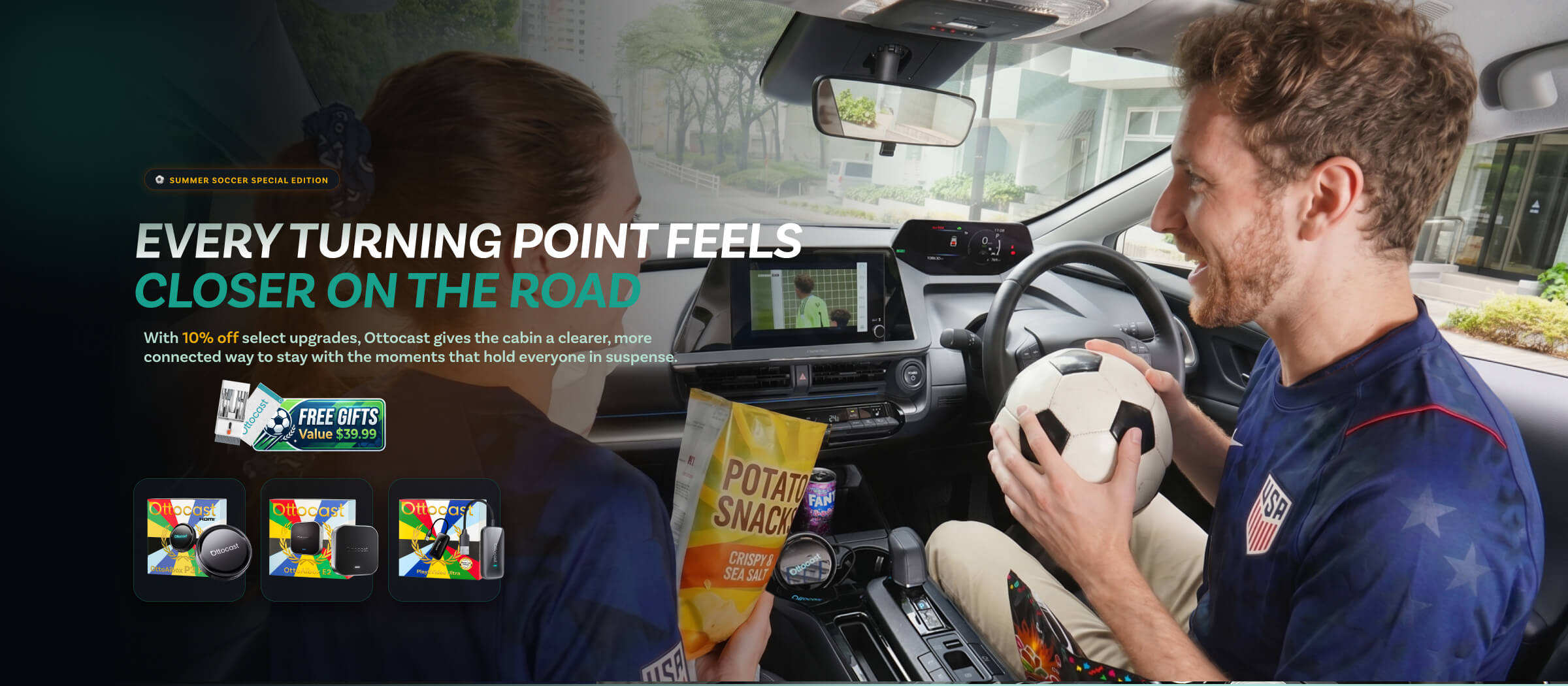 Ottoscreen | Portable CarPlay screens