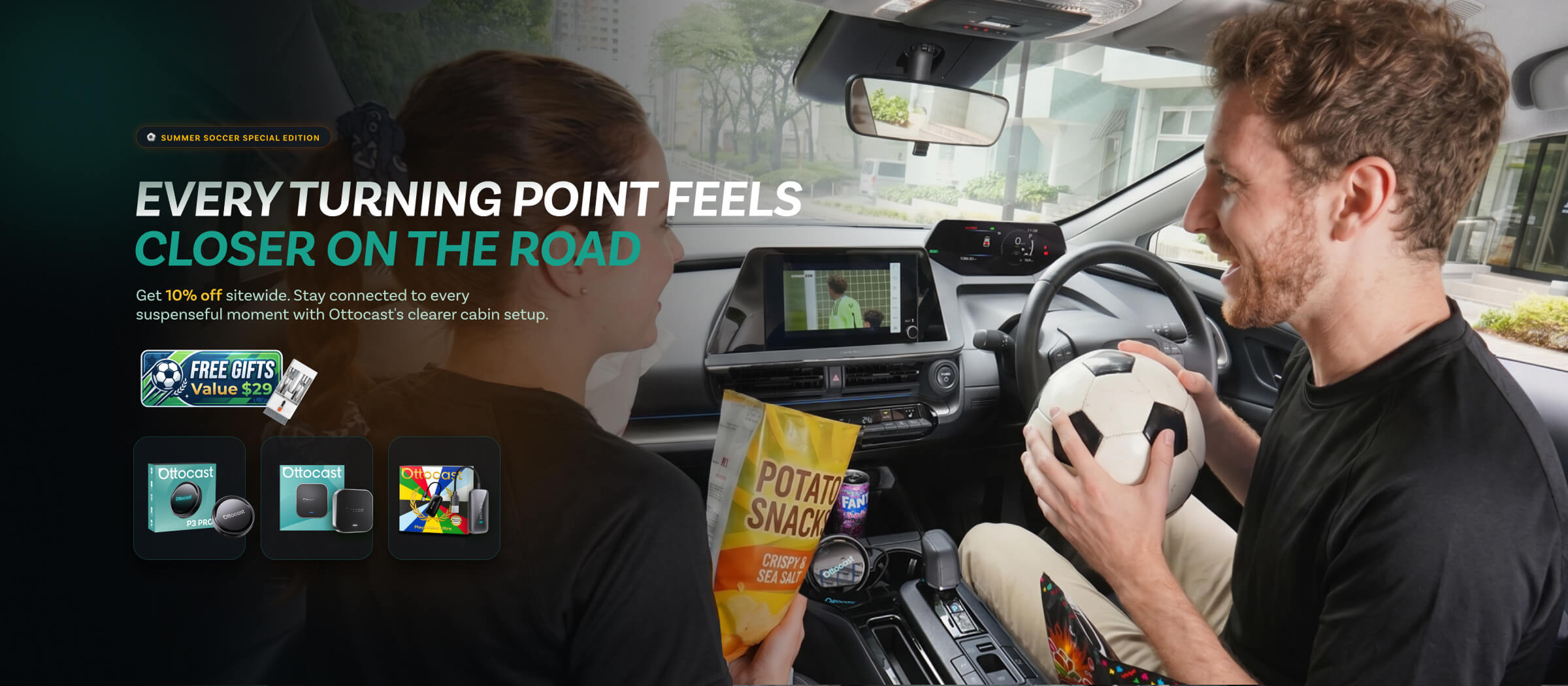 Ottoscreen | Portable CarPlay screens
