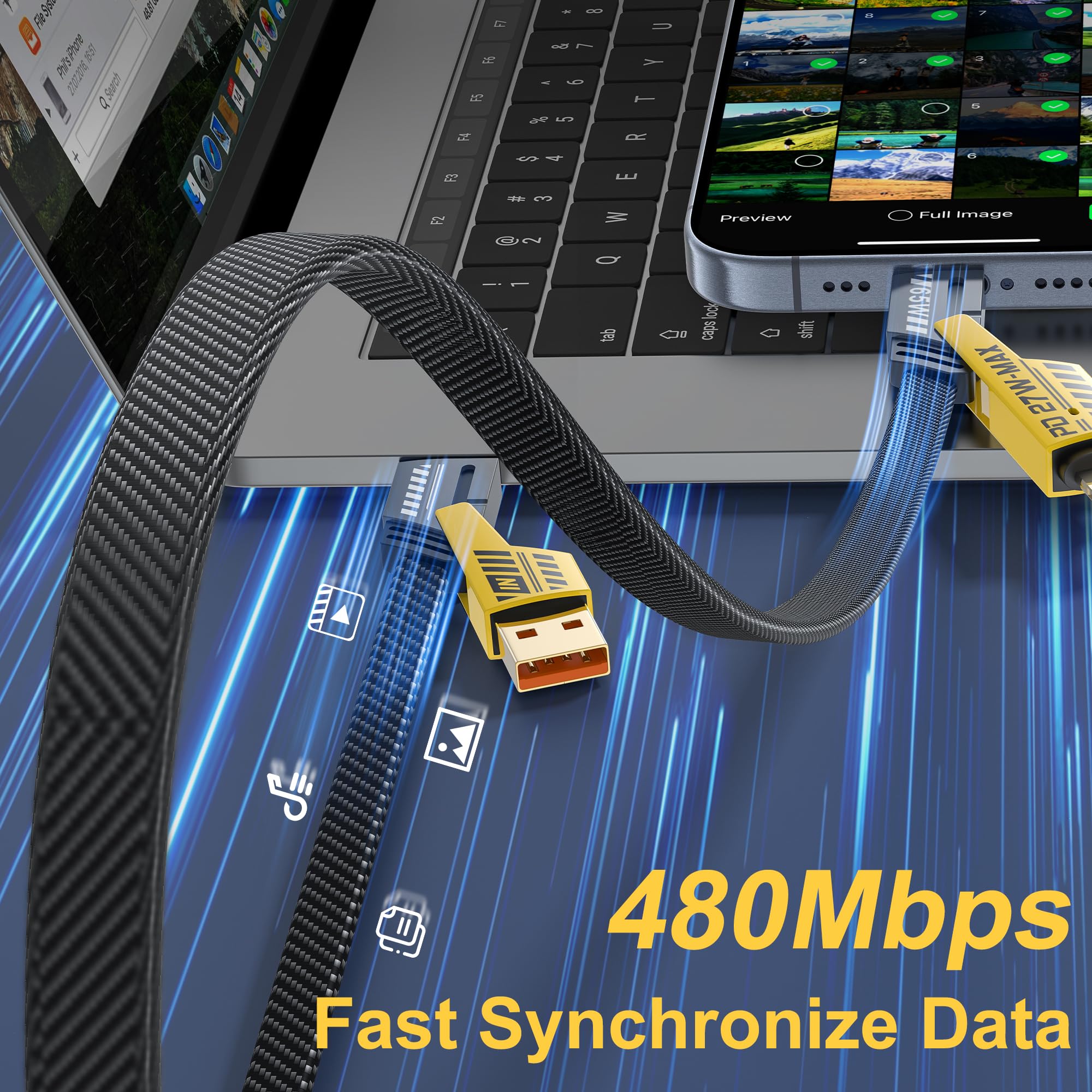 4 in 1 Universal Fast Charging Cable