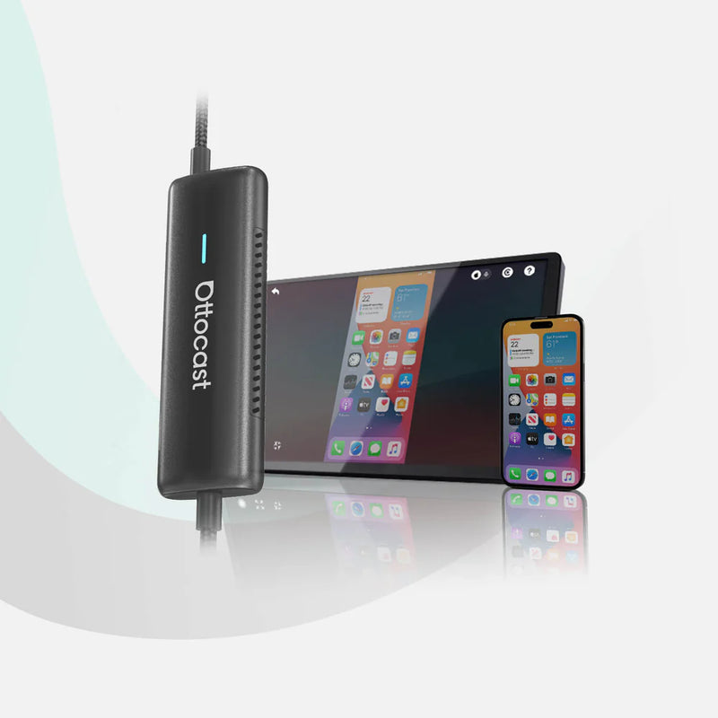 Ottocast Mirror Touch Adapter mit bidirektionaler Steuerung, CarPlay, iOS/Android Mirror 3 in 1