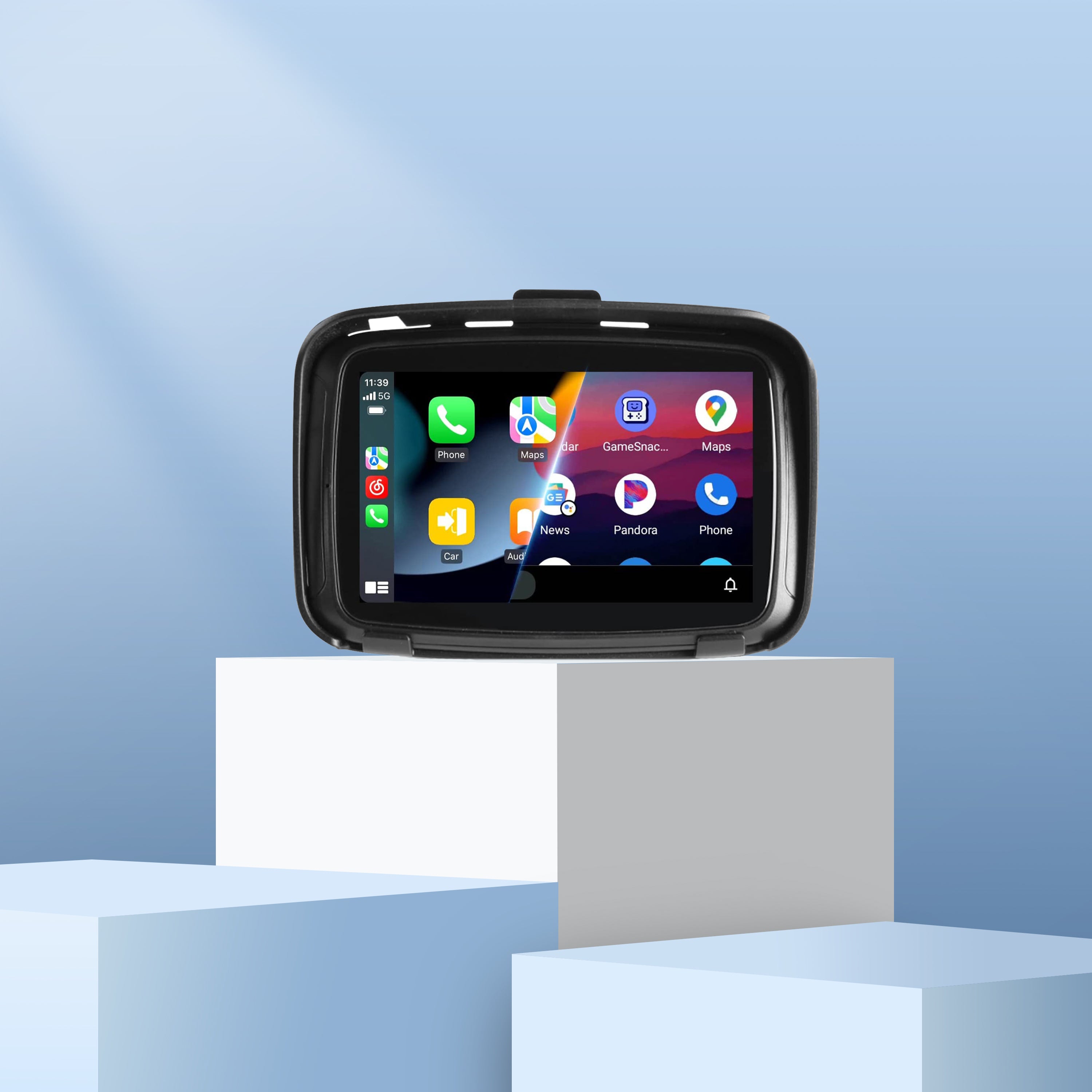 Ottocast Lite C5 Motorcycle / Scooter CarPlay Android Auto Display Screen  Review 