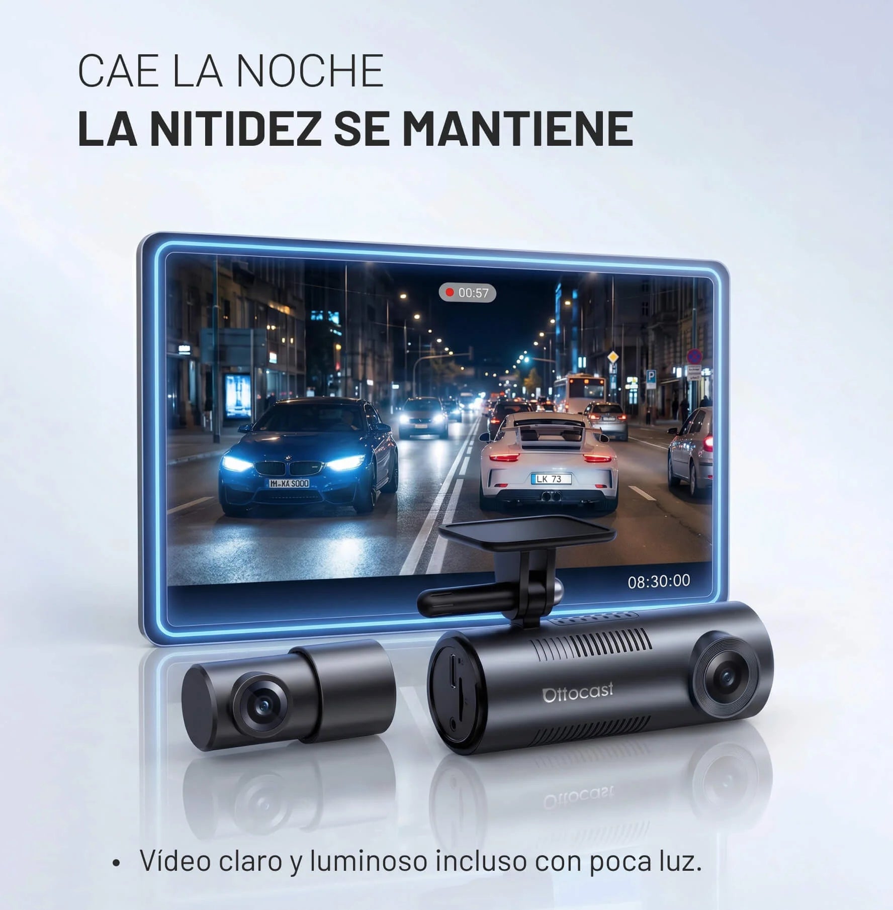 OttoSafe Cam -The World's First 3-in-1 Dash Cam Adapter