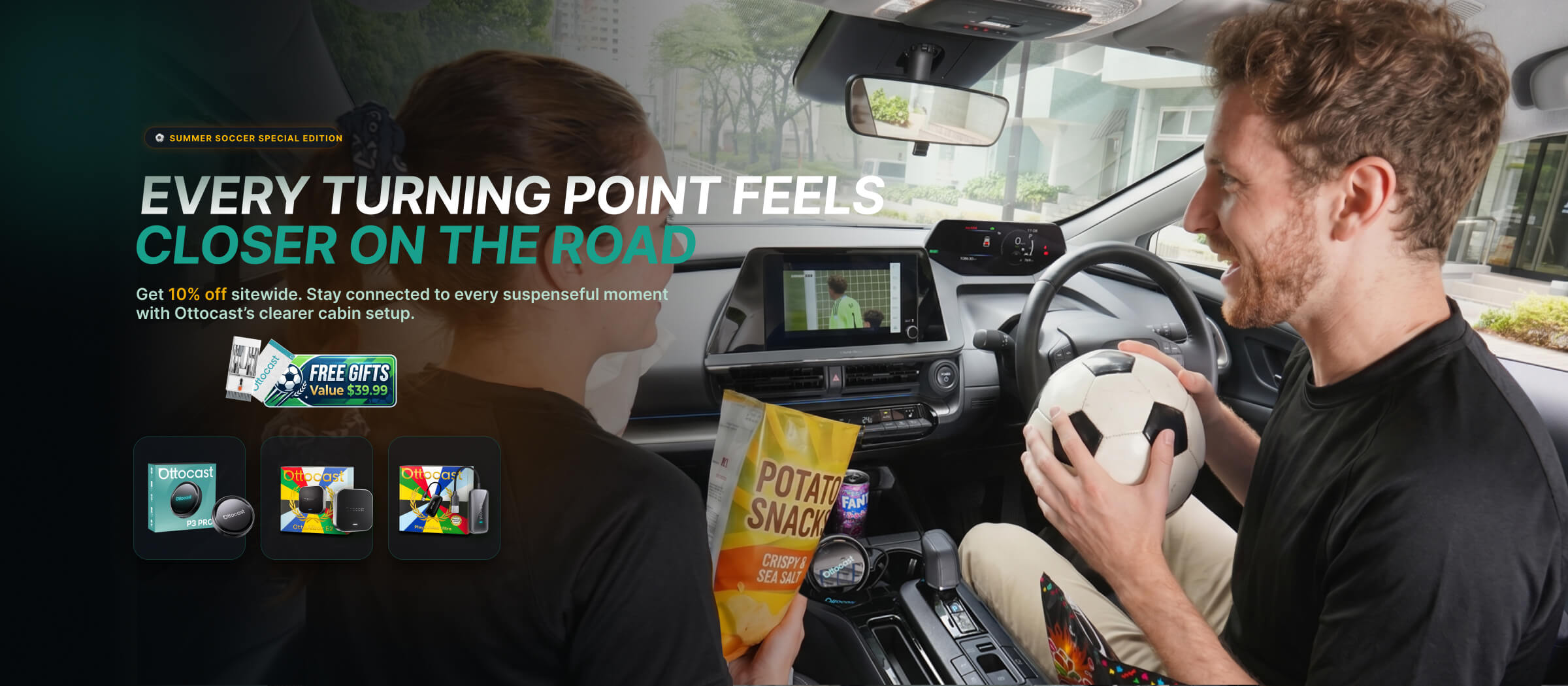 Ottoscreen | Portable CarPlay screens