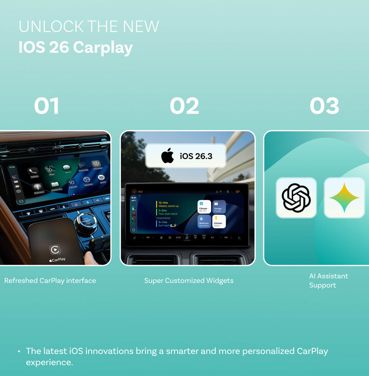 Ottocast Mini Cube 3.0 Wireless CarPlay/Android Auto Adapter