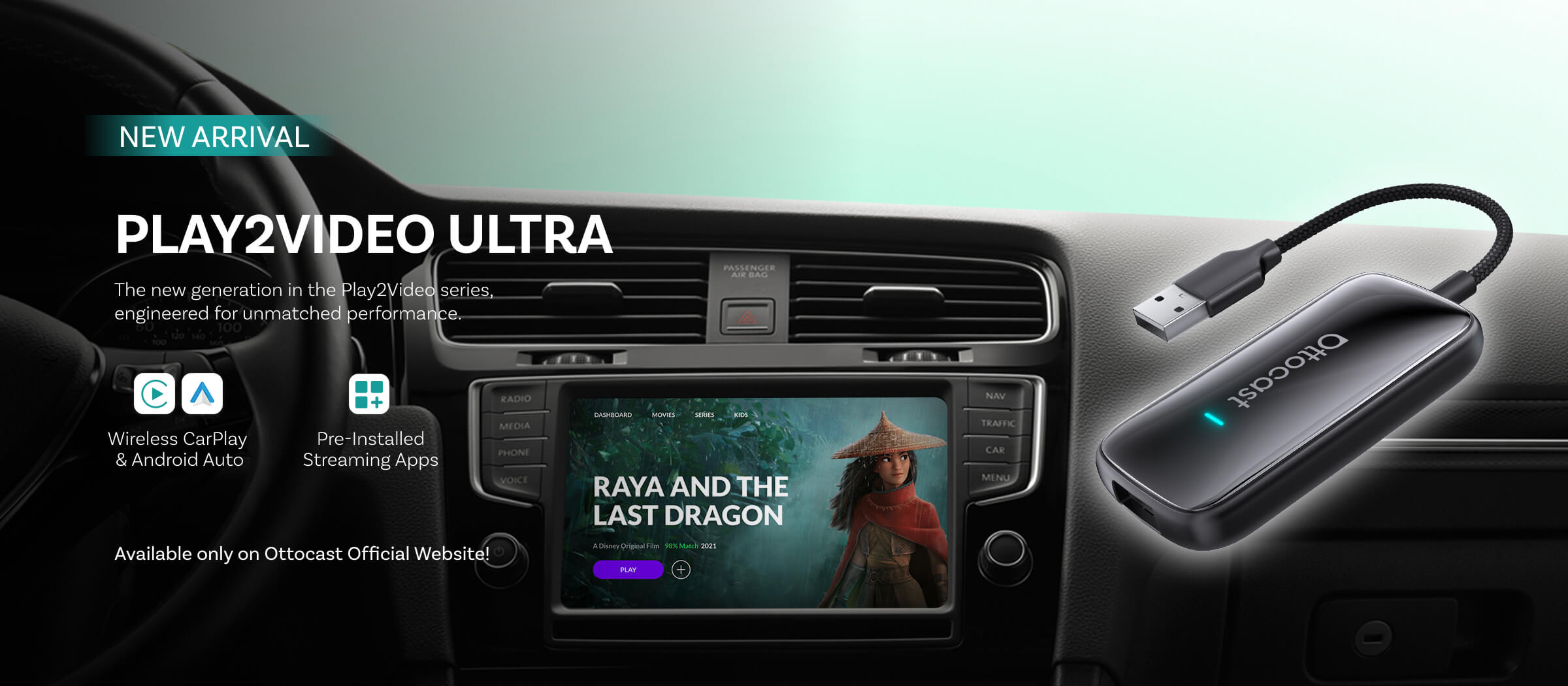 Ottoscreen | Portable CarPlay screens